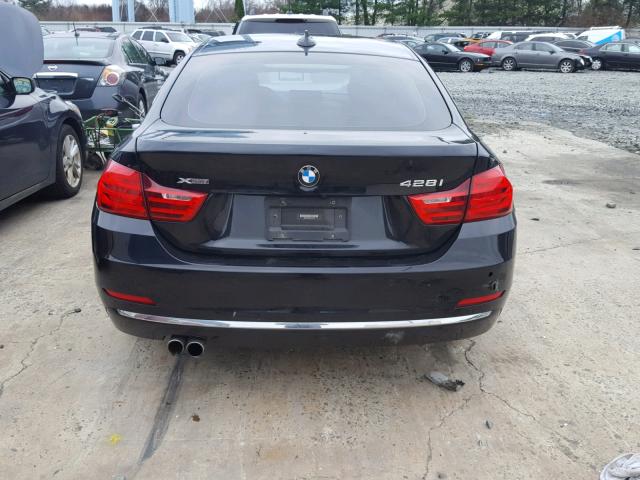 WBA4C9C52GG137153 - 2016 BMW 428 XI BLACK photo 9