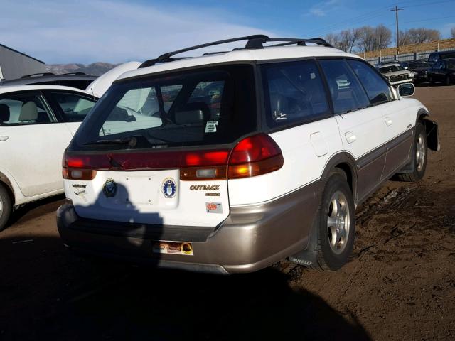 4S3BG6850X7606827 - 1999 SUBARU LEGACY OUT WHITE photo 4