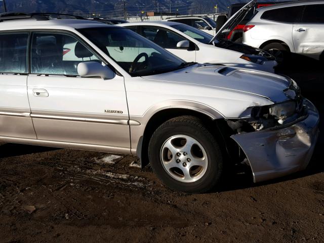 4S3BG6850X7606827 - 1999 SUBARU LEGACY OUT WHITE photo 9