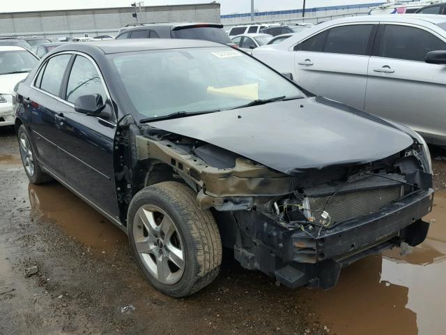 1G1ZC5EB3AF130044 - 2010 CHEVROLET MALIBU 1LT BLACK photo 1