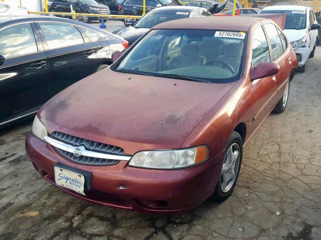 1N4DL01D61C160450 - 2001 NISSAN ALTIMA XE RED photo 2