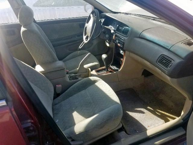 1N4DL01D61C160450 - 2001 NISSAN ALTIMA XE RED photo 5