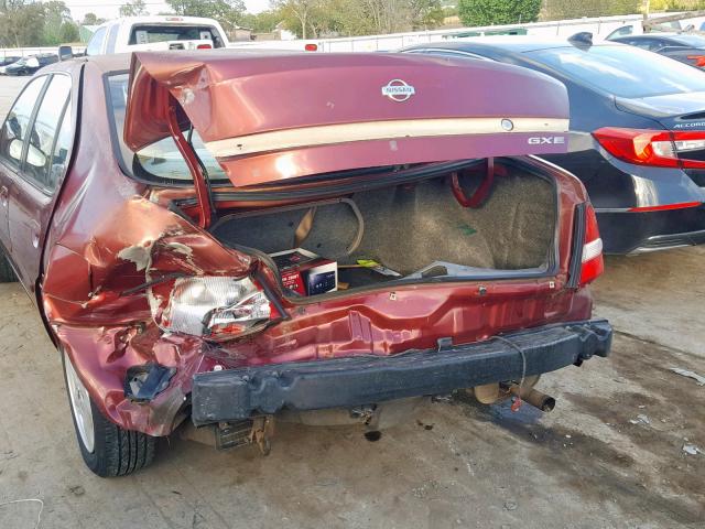 1N4DL01D61C160450 - 2001 NISSAN ALTIMA XE RED photo 9