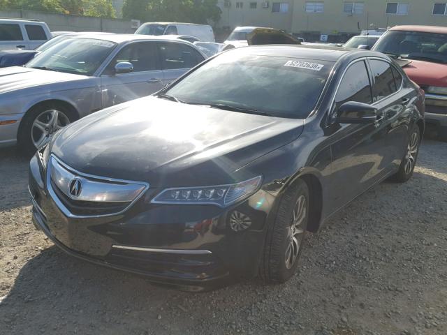 19UUB1F30FA015363 - 2015 ACURA TLX BLACK photo 2