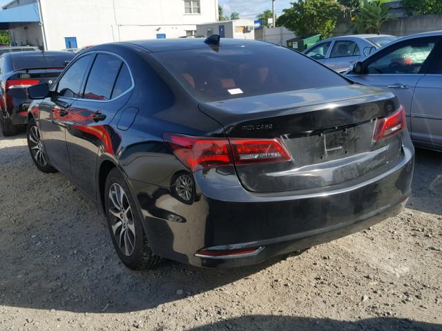 19UUB1F30FA015363 - 2015 ACURA TLX BLACK photo 3