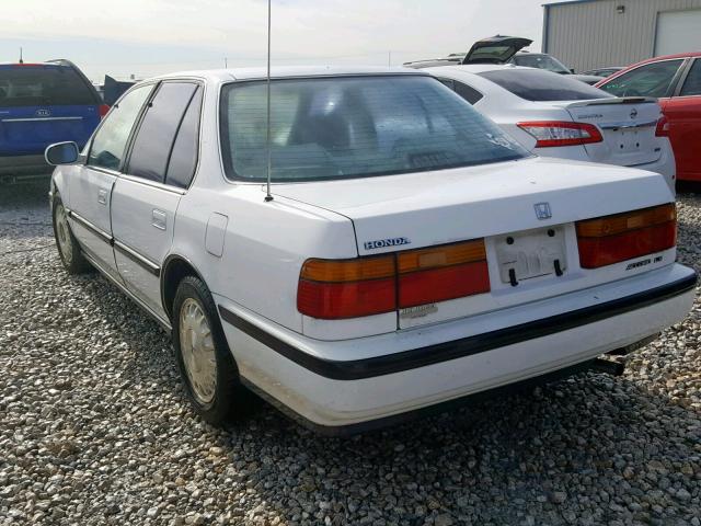 1HGCB7654MA129721 - 1991 HONDA ACCORD LX WHITE photo 3