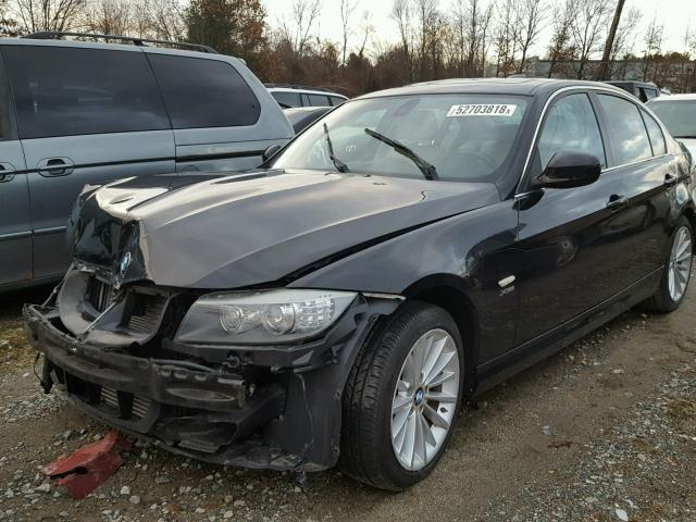 WBAPL5G56BNN22381 - 2011 BMW 335 XI BLACK photo 2