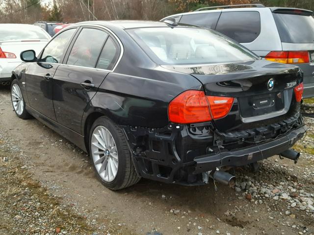 WBAPL5G56BNN22381 - 2011 BMW 335 XI BLACK photo 3