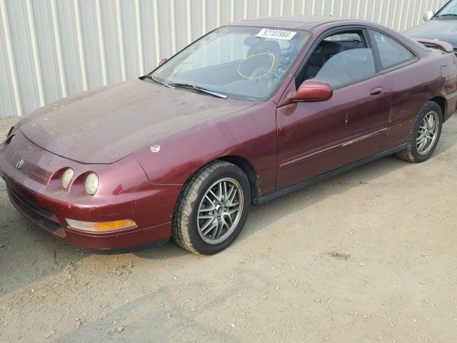 JH4DC4465VS014291 - 1997 ACURA INTEGRA GS MAROON photo 2