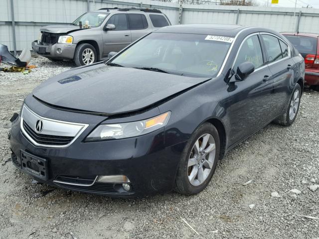 19UUA8F54CA023572 - 2012 ACURA TL BLACK photo 2