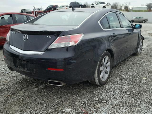 19UUA8F54CA023572 - 2012 ACURA TL BLACK photo 4