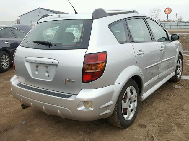 5Y2SL65897Z438152 - 2007 PONTIAC VIBE SILVER photo 4