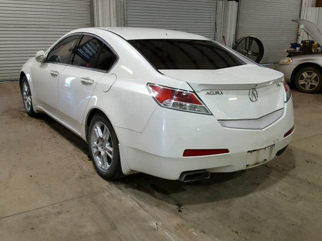 19UUA8F59AA021944 - 2010 ACURA TL WHITE photo 3