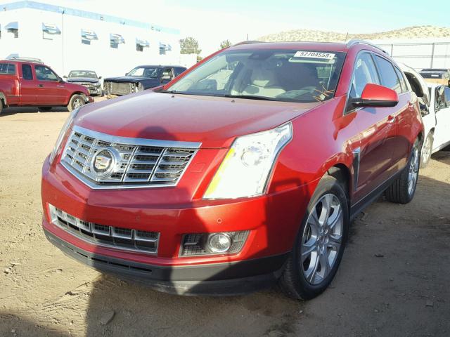 3GYFNJE38DS638221 - 2013 CADILLAC SRX PREMIU RED photo 2