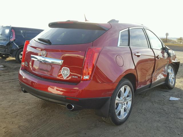 3GYFNJE38DS638221 - 2013 CADILLAC SRX PREMIU RED photo 4