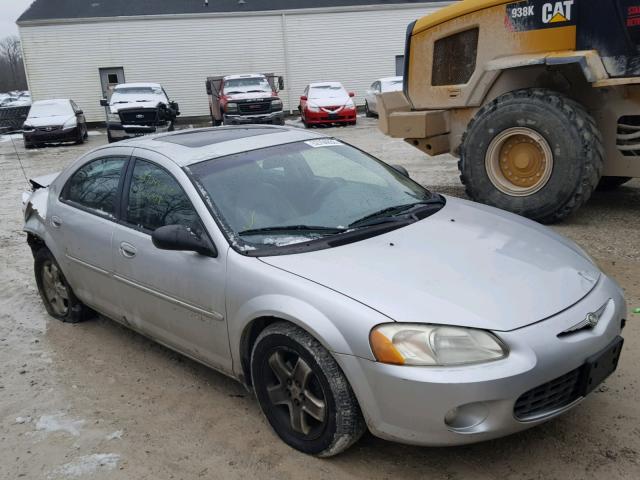 1C3EL56U91N671647 - 2001 CHRYSLER SEBRING LX SILVER photo 1