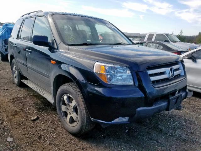 5FNYF18308B026004 - 2008 HONDA PILOT SE BLACK photo 1