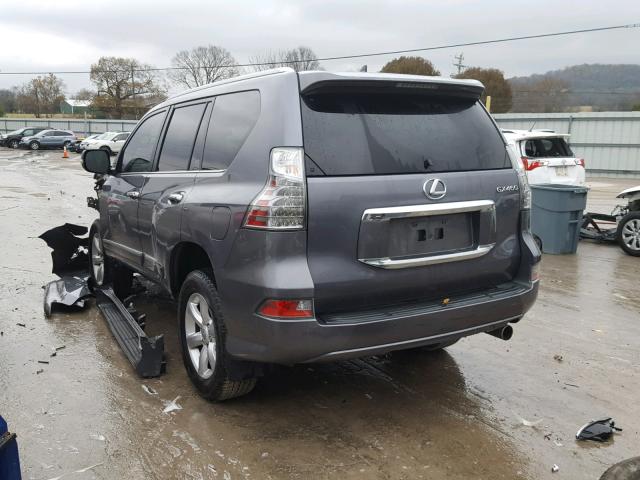 JTJBM7FXXF5094617 - 2015 LEXUS GX GRAY photo 3