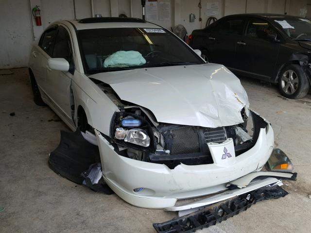 4A3AB76S84E124930 - 2004 MITSUBISHI GALANT GTS WHITE photo 1