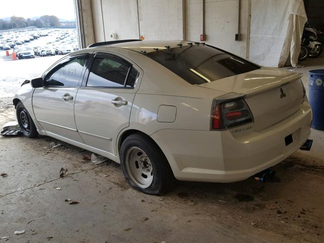 4A3AB76S84E124930 - 2004 MITSUBISHI GALANT GTS WHITE photo 3