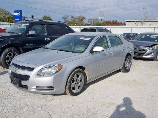 1G1ZC5EB1AF285739 - 2010 CHEVROLET MALIBU 1LT 银色 照片 2