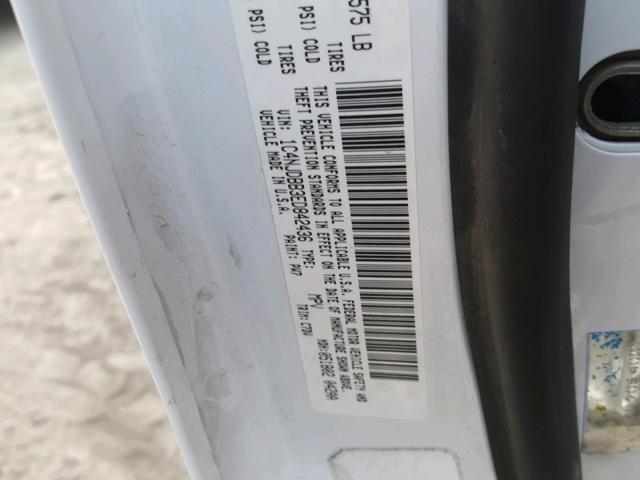 1C4NJDBB3ED842436 - 2014 JEEP COMPASS SP 白色 照片 10