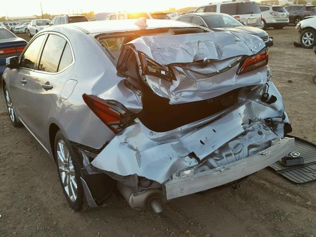 19UUB2F51GA002002 - 2016 ACURA TLX TECH SILVER photo 9