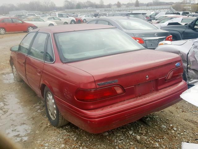 1FALP5247SG284961 - 1995 FORD TAURUS GL MAROON photo 3