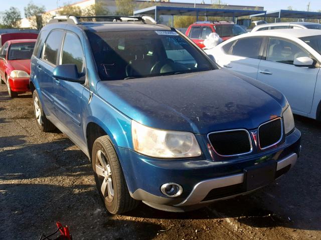 2CKDL73FX66142415 - 2006 PONTIAC TORRENT GREEN photo 1