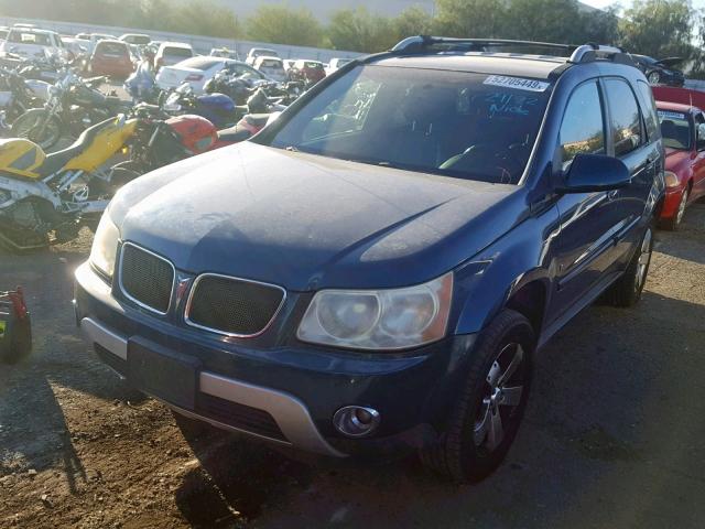 2CKDL73FX66142415 - 2006 PONTIAC TORRENT GREEN photo 2