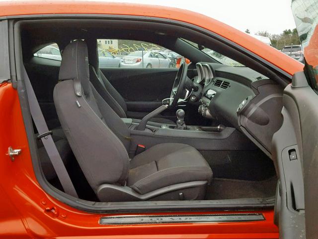 2G1FS1EW6A9117895 - 2010 CHEVROLET CAMARO SS ORANGE photo 5