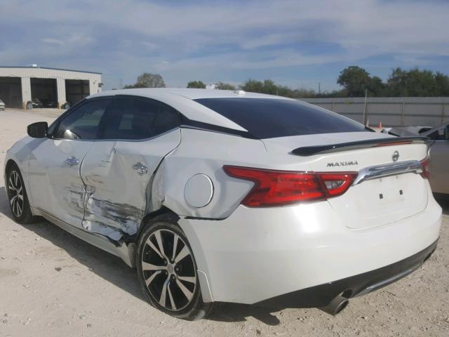 1N4AA6AP2GC429493 - 2016 NISSAN MAXIMA 3.5 WHITE photo 3