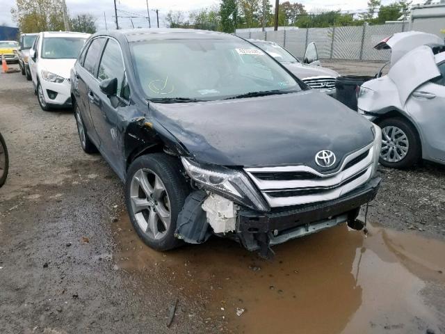 4T3ZK3BB3DU052449 - 2013 TOYOTA VENZA LE BLACK photo 1