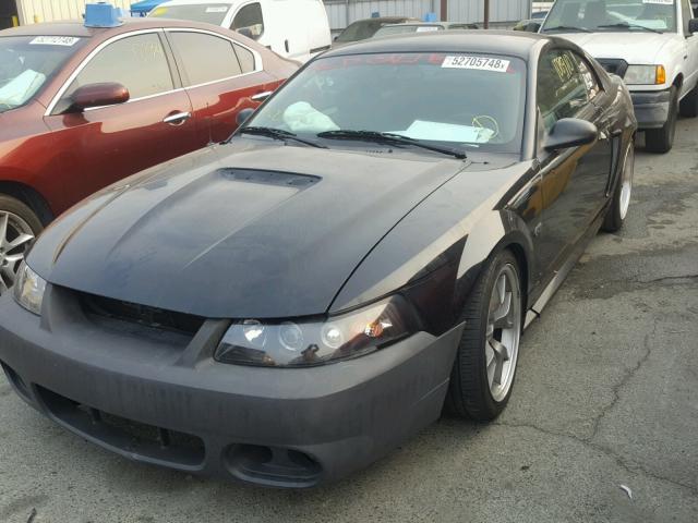 1FAFP42X4YF173008 - 2000 FORD MUSTANG GT BLACK photo 2