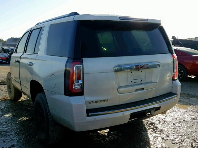 1GKS1CKJ1FR628512 - 2015 GMC YUKON DENA WHITE photo 3