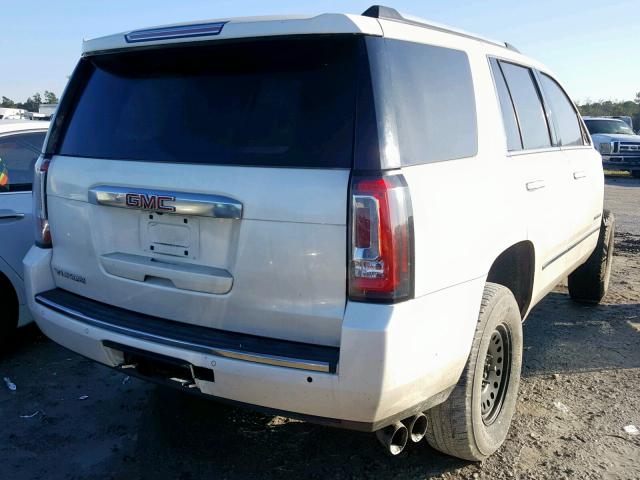 1GKS1CKJ1FR628512 - 2015 GMC YUKON DENA WHITE photo 4