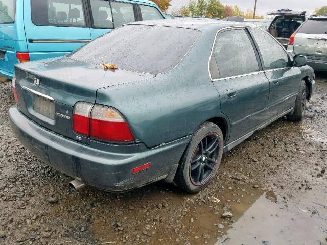 1HGCD5538TA187652 - 1996 HONDA ACCORD LX GREEN photo 4