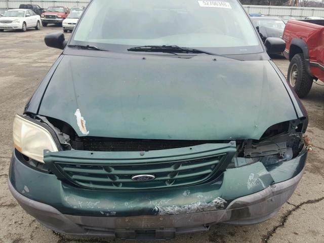 2FMZA5149YBC47509 - 2000 FORD WINDSTAR L GREEN photo 9