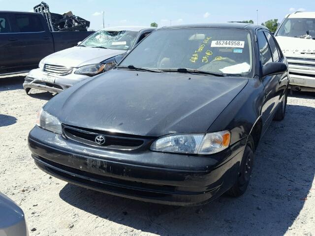 1NXBR12E9XZ216912 - 1999 TOYOTA COROLLA VE BLACK photo 2