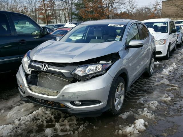 3CZRU6H52GM717709 - 2016 HONDA HR-V EX SILVER photo 2