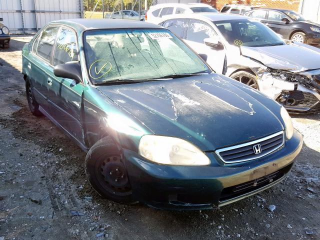 2HGEJ6614XH527178 - 1999 HONDA CIVIC BASE Yaşıl foto 1