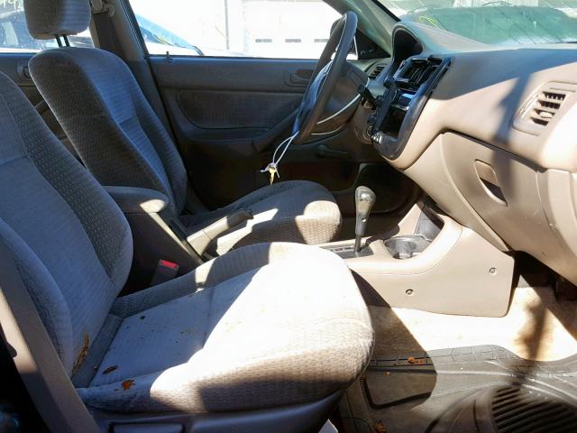 2HGEJ6614XH527178 - 1999 HONDA CIVIC BASE Yaşıl foto 5