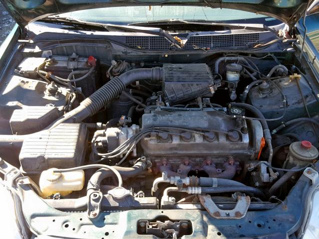 2HGEJ6614XH527178 - 1999 HONDA CIVIC BASE Yaşıl foto 7