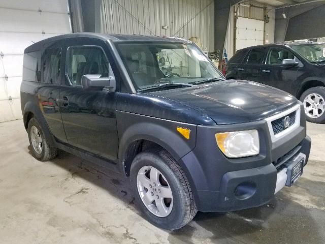 5J6YH27314L015967 - 2004 HONDA ELEMENT LX BLACK photo 1