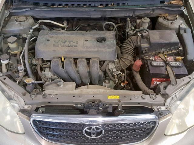 1NXBR30E95Z549333 - 2005 TOYOTA COROLLA CE GOLD photo 7