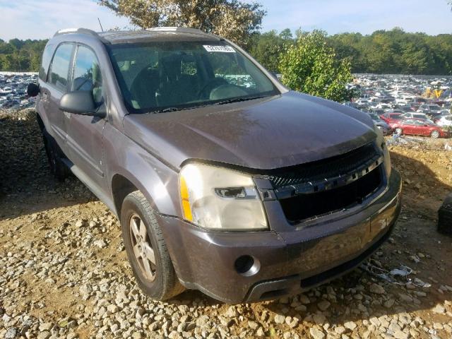 2CNDL13F776038661 - 2007 CHEVROLET EQUINOX LS GRAY photo 1