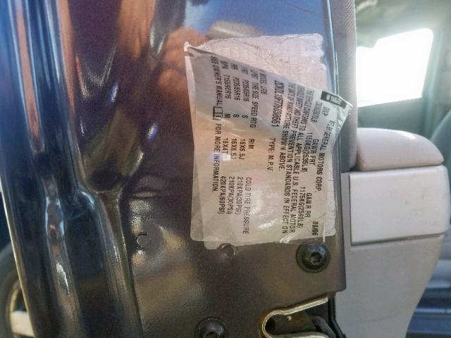 2CNDL13F776038661 - 2007 CHEVROLET EQUINOX LS GRAY photo 10