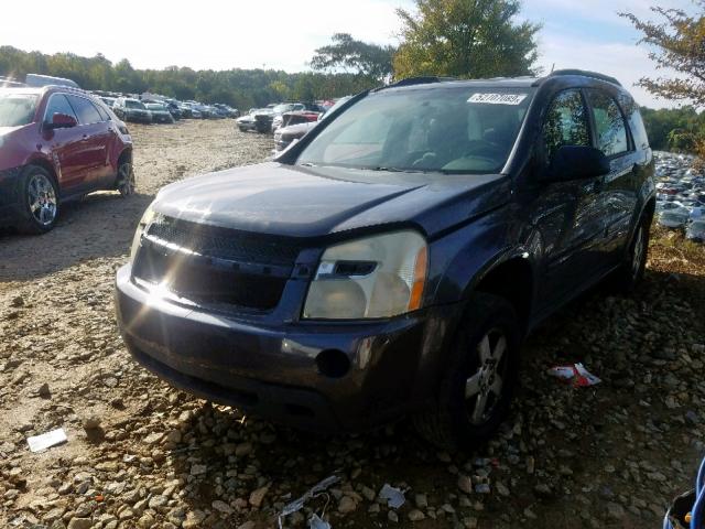 2CNDL13F776038661 - 2007 CHEVROLET EQUINOX LS GRAY photo 2