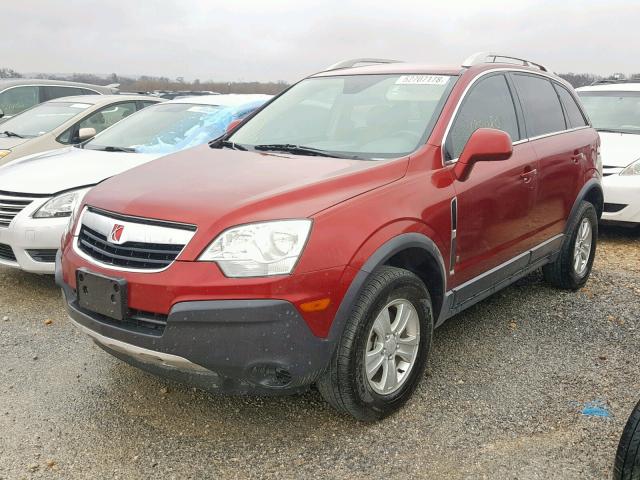 3GSDL43N48S568400 - 2008 SATURN VUE XE RED photo 2