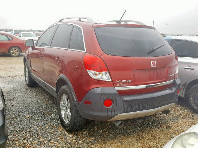 3GSDL43N48S568400 - 2008 SATURN VUE XE RED photo 3